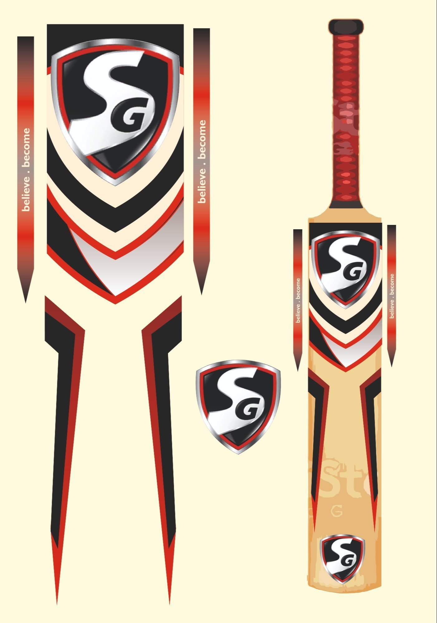 Cricket Bat Stickers